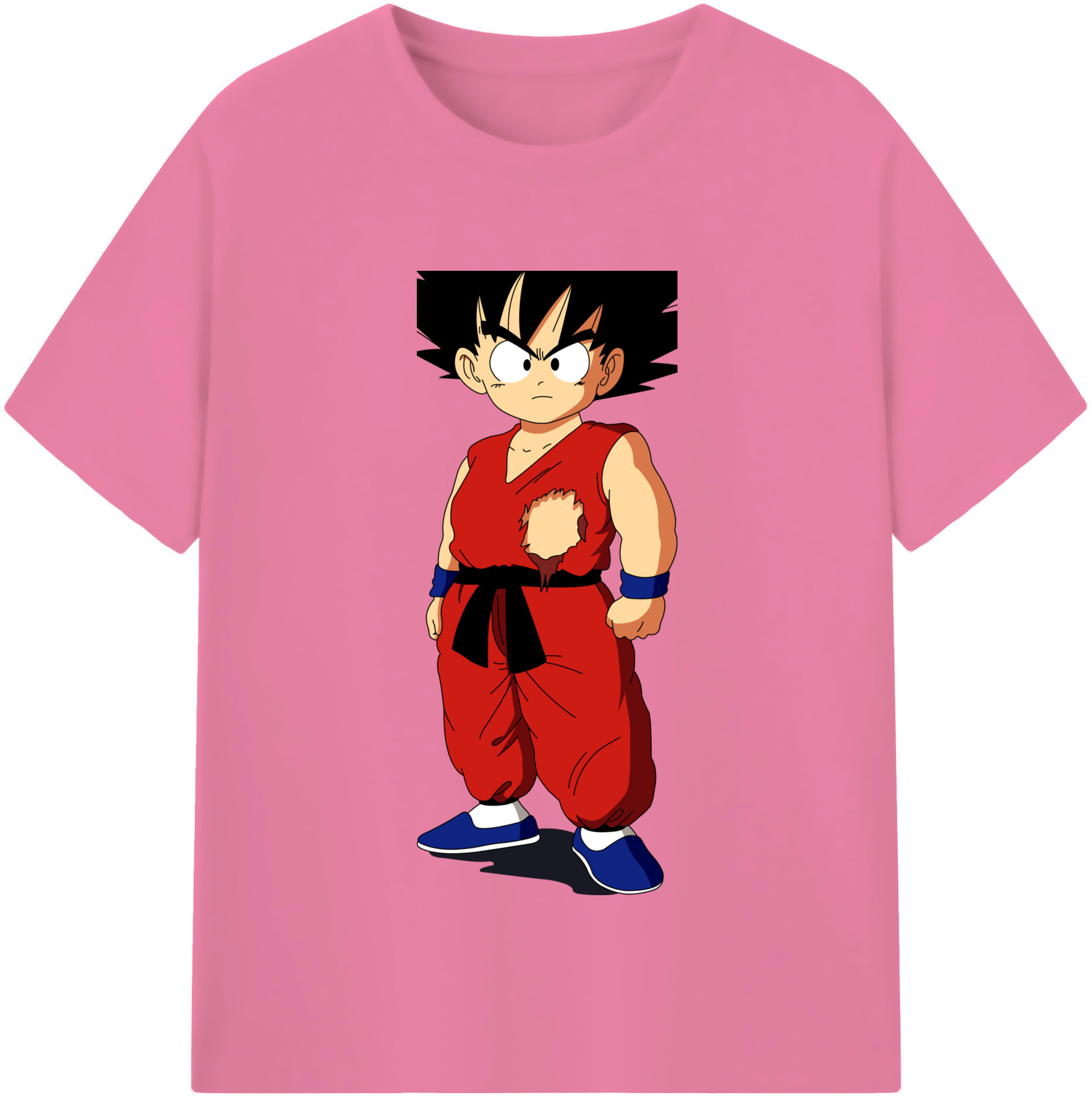 （画像用） ドラゴンボール 孫悟空（そん ごくう）Son Goku カカロット DRAGON BALL Kakarotto 綿100％半袖Tシャツ（フロントプリント）